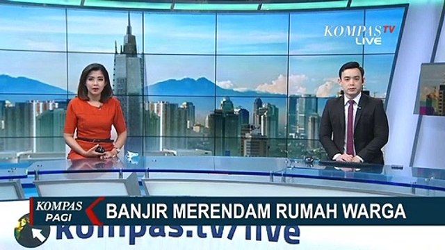 Banjir di Majalengka Membuat Akses Terputus