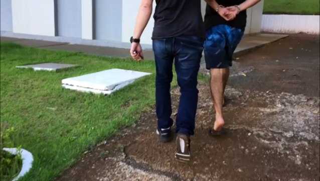 Procurado pela Justiça por tráfico de drogas é preso pelo GDE no Bairro Floresta