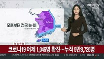 [날씨] 중부·경북 초미세먼지…낮부터 전국 눈, 비