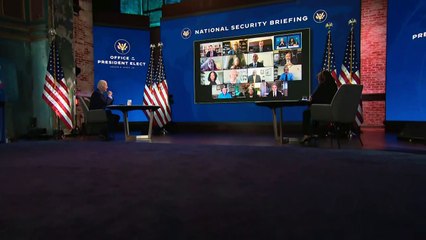 Biden responsabiliza a Trump del estancamiento de la transición