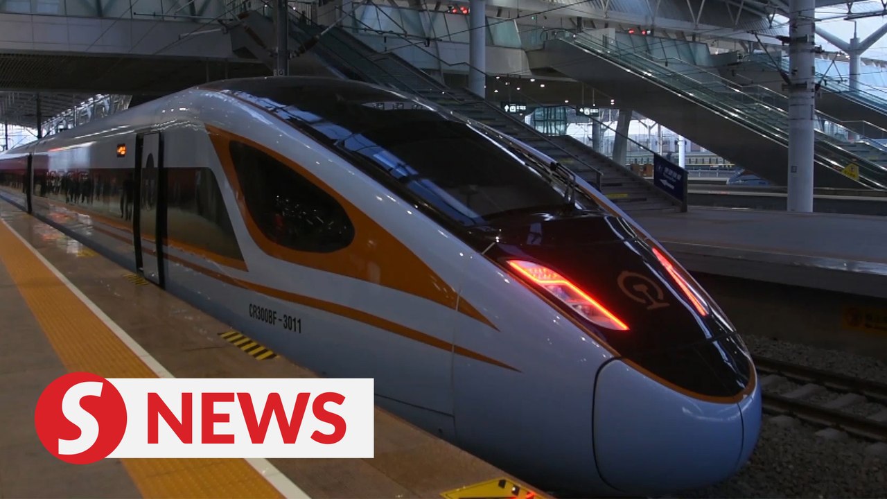 New Yinchuan-Xi'an High-speed Rail Line Starts Operation - Video ...