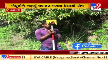 Vadodara-Mumbai Expressway, a trouble for farmers in Navsari _ TV9News