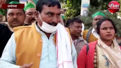 किसानों ने थाली ताली बजाकर पीएम के मन की बात का किया विरोध
