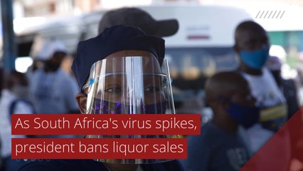 As South Africa's virus spikes, president bans liquor sales , and other top stories in international news from December 29, 2020.