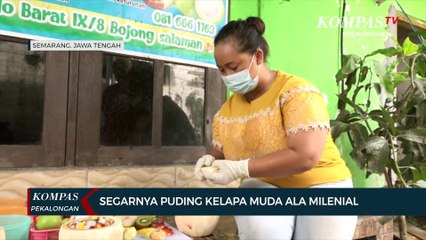 Segarnya Puding Kelapa Muda Ala Milenial