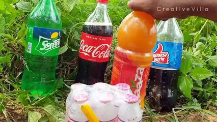 Unique Snack Catching Technique Using Cold drinks | Unique Ideas and techniques | CreativeVilla.