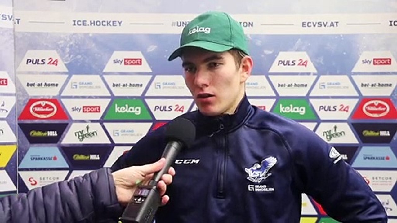 29.12.20: Felix Maxa (VSV) mit Stellungnahme nach Derby-Niederlage