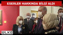 Cumhurbaşkanı Erdoğan, MHP Lideri Bahçeli ile Ankara Devlet Resim ve Heykel Müzesi'ni gezdi