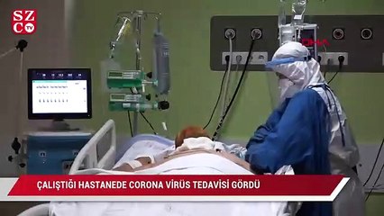 Hastasının son isteğini yerine getirdiğini, kendisi de coronayı yenince öğrendi