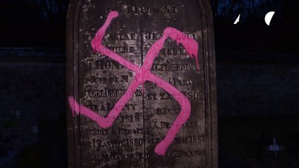 Hakenkreuze auf Grabsteinen: Friedhof in Frankreich geschändet