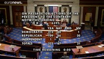 مجلس النواب الأمريكي يُلغي فيتو ترامب ضد قانون ميزانية الدفاع