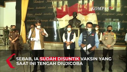 Download Video: Ridwan Kamil Ungkap Alasan Tidak Disuntik Vaksin dari Sinovac