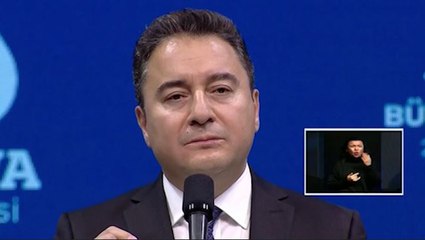 Ali Babacan böyle ağladı