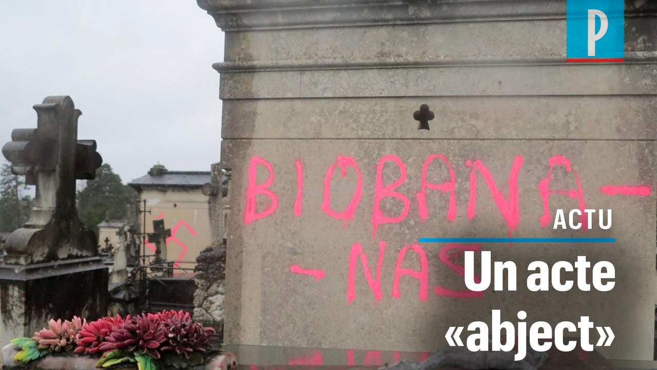 Tombes profanées à Fontainebleau : « Deux éléments de signature tagués sur les tombes »