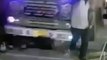 Two Men Escape Death As Truck Crashes Into Lottery Shop