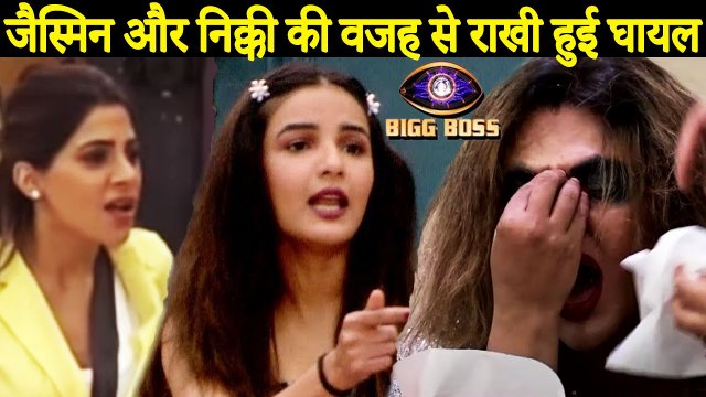 Jasmin Bhasin & Nikki Tamboli HURT Rakhi Sawant's Nose |_ Bigg Boss 14