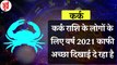 Kark Rashifal 2021| कर्क राशि साल 2021राशिफल |Cancer 2021| कर्क rashifal 2021| Cancer Horoscope 2021