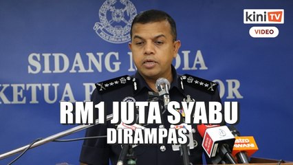 下载视频: Sindiket seludup dadah tumpas, RM1 juta syabu dirampas - Polis Johor