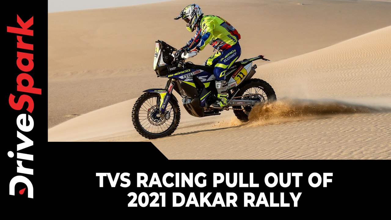 TVS Racing Pull Out Of 2021 Dakar Rally | To Sponsor Harith Noah In Privateer Category | Details