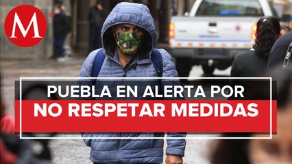 Puebla en Riesgo Máximo por rebrote de Covid-19
