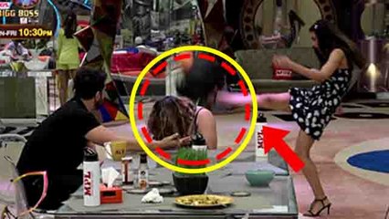 BB14: Rakhi Sawant को jasmine ने मारी लात, बेघर हुईं Jasmine | FilmiBeat