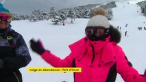 En montagne, l’abondance de neige redonne (un peu) le sourire aux professionnels et aux vacanciers