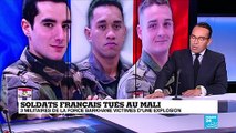 Soldats français tués au Mali : trois militaires victimes d'une explosion