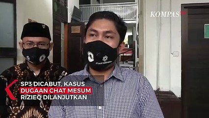 SP3 Dicabut, Kasus Dugaan Chat Mesum Rizieq Shihab Dilanjutkan