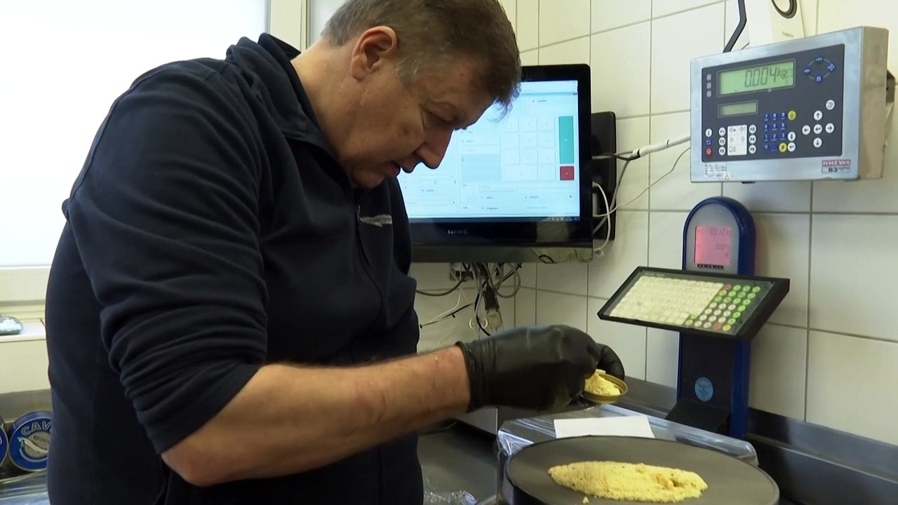 Teure Delikatesse: Weißer Kaviar aus Österreich