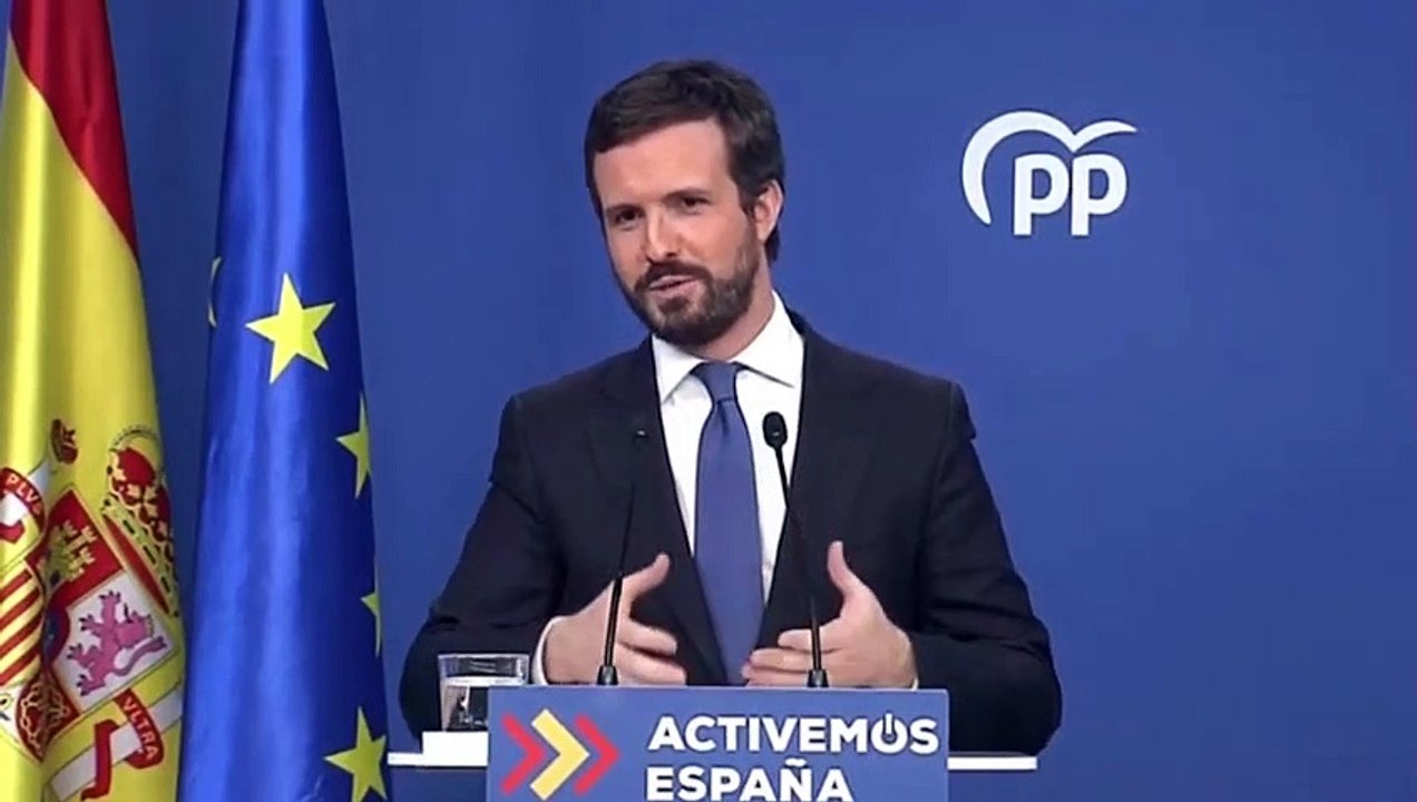 Pablo Casado, balance del 2020
