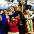 Watch: Ugly Squabble Between AAP-BJP Councillors In Delhi