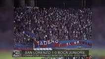 TORNEO DE FÚTBOL DE VERANO SAN LORENZO 1-0 BOCA JUNIORS MAR DEL PLATA 11-02-1995