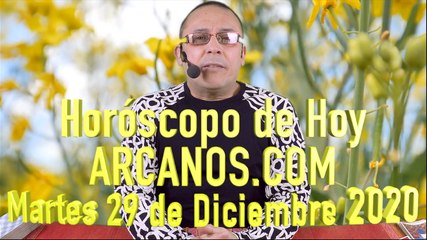 HOROSCOPO DE HOY de ARCANOS.COM - Martes 29 de Diciembre de 2020