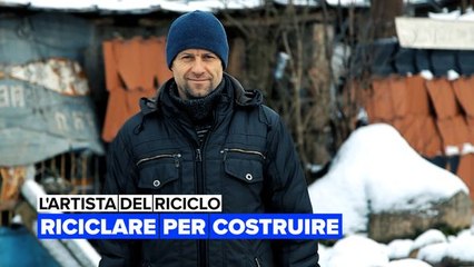 L'artista del riciclo: riciclare per costruire