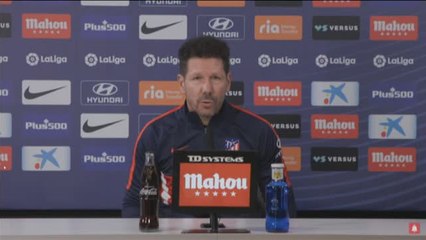 Simeone sobre Diego Costa: "Poder ayudarle sin que perjudique al club, nos genera una tranquilidad"