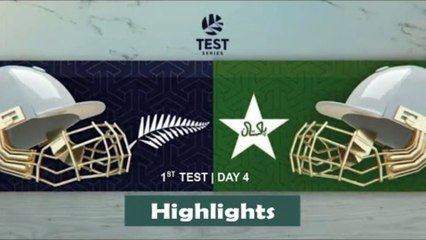New Zealand vs Pakistan || 1st Test, Day 4 || Full Match Highlights