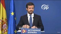 Casado adelanta su apoyo a una ley que refuerce la monarquía