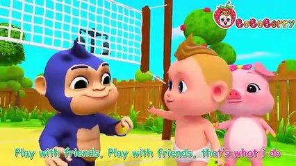 Song with Pretty Fingers,  More Nursery Rhyme , Song for Kids W BoBoBerry Song