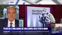 Covid-19: les États-Unis dépassent la barre des 2 millions de vaccinés