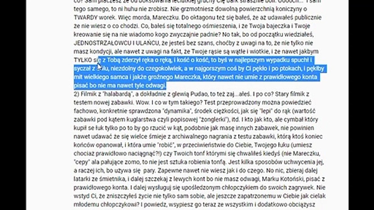 Debilio Marenga czyli Marek Kotonski z Radio Samiec 2 w akcji