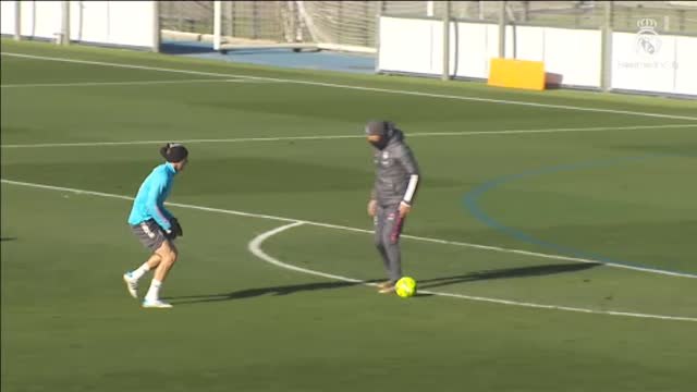 Última sesión del Real Madrid antes de visitar al Elche