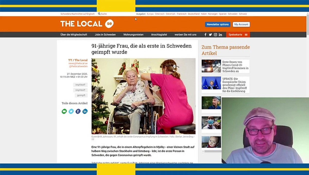 Kommt jetzt doch der Lockdown in Schweden? Schweden Update 28.12.2020