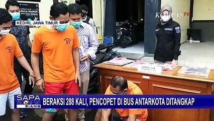 Sudah Beraksi 288 Kali, Pencopet di Bus Antarkota Ini Ditangkap