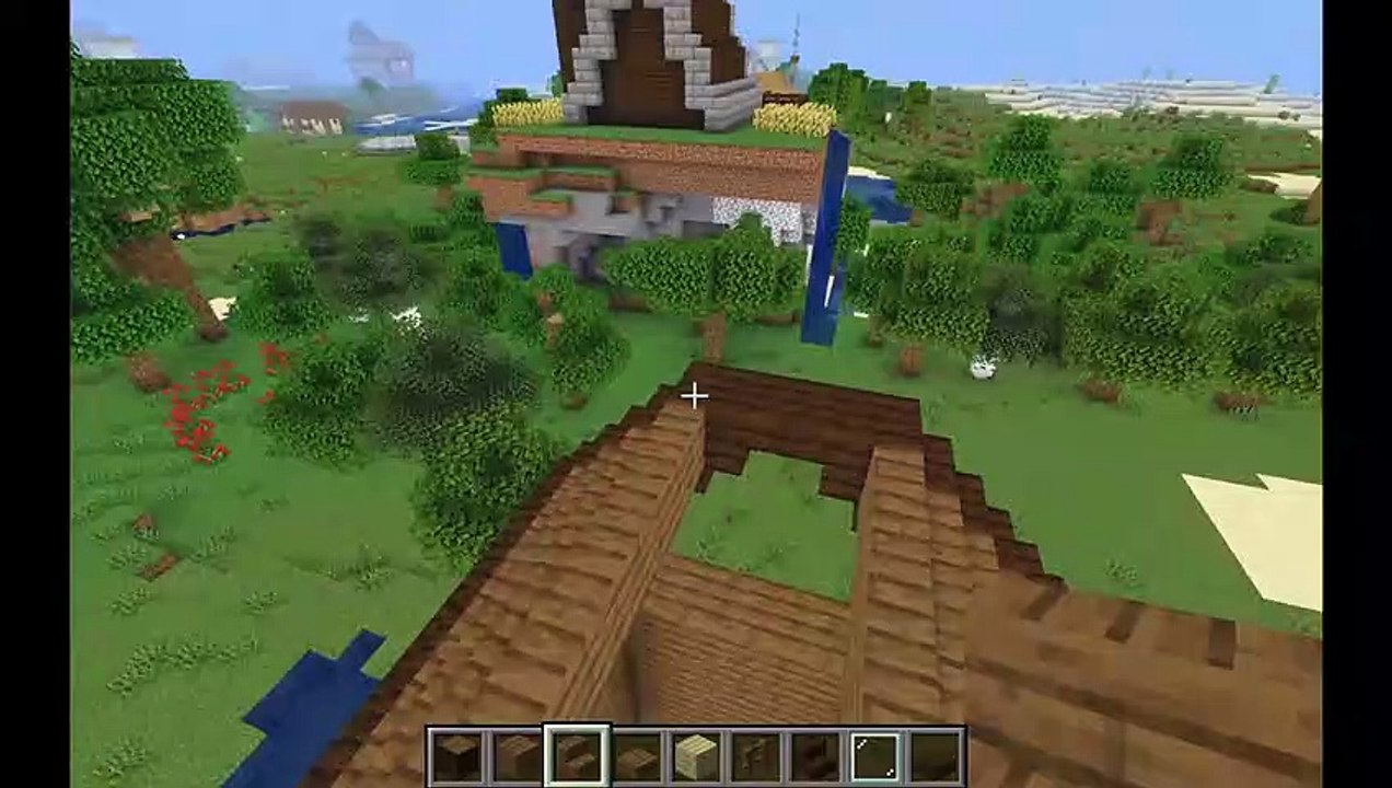 How to build a simple starter house for begginers in Minecraft