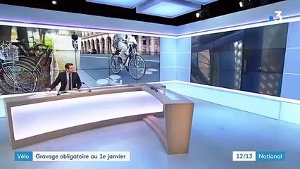 Vélo : un numéro gravé obligatoire à partir du 1er janvier