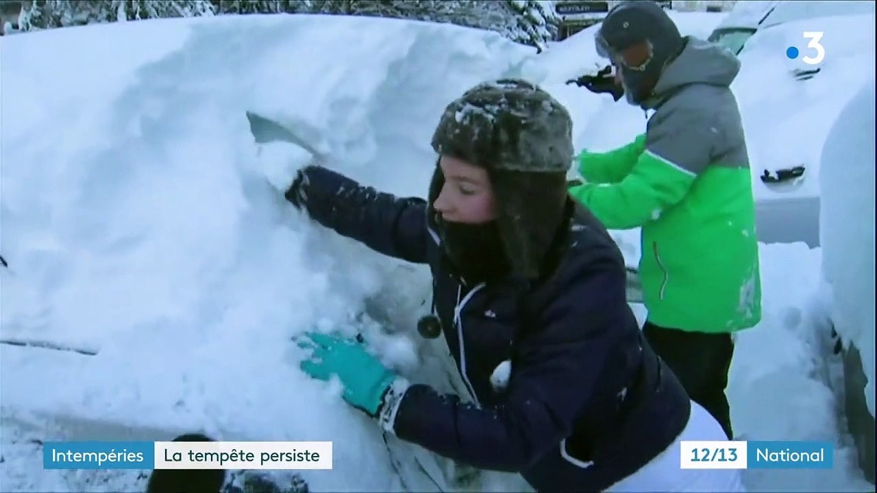 Tempête Bella : des chutes de neige exceptionnelles