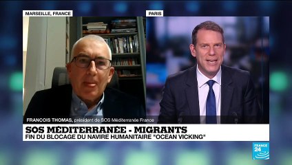Migrants : fin du blocage du navire humanitaire "Ocean Viking"
