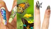 3 Nail Artists Transform Their Nails Into Butterflies