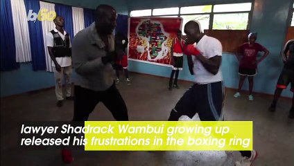 Kenyan Lawyer Combines Boxing With Lessons About What To Do When Dealing With Police