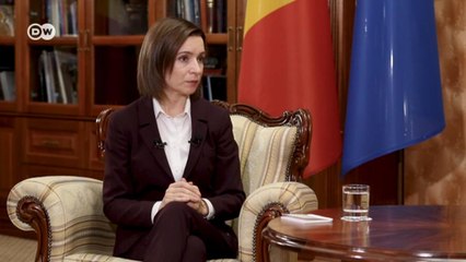Президент Молдовы Майя Санду о плане для Приднестровья, российских военных и поздравлении от Путина